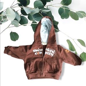Timberland baby hoodie 3M-6M